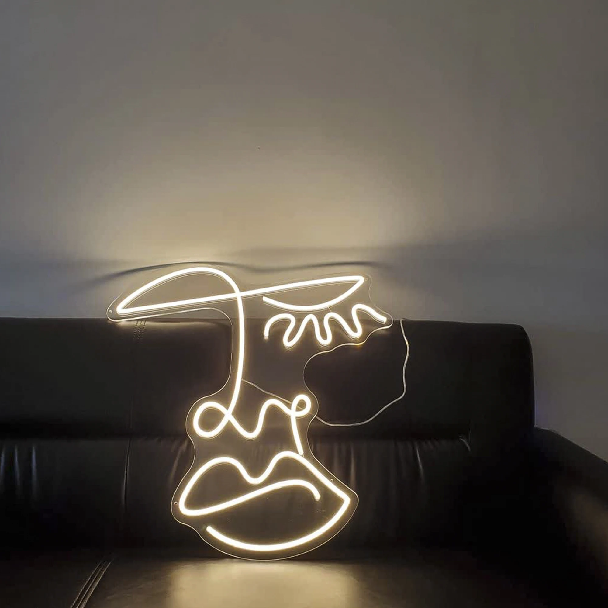 romantic warm white Neon Letter Light Perfect Gift and Decoration neon sign