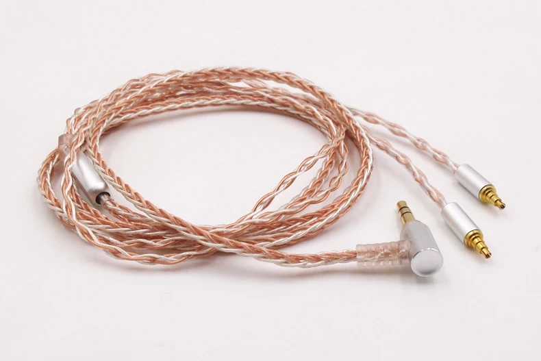 2.5 مللي متر/3.5 مللي متر/4.4 مللي متر 8-core جديلة OCC الصوت المتوازن كابل ل Sennheiser IE 40 برو IE40PRO سماعة