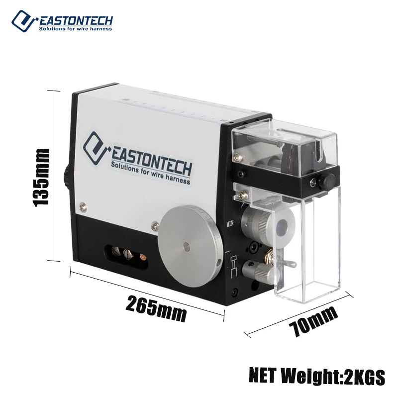 Imagem -03 - Máquina de Descascamento Pneumática do Cabo de Fio para Fios Discretos e Cabos Pequenos do Multi-condutor de Alta Velocidade e Preciso Ew10mt