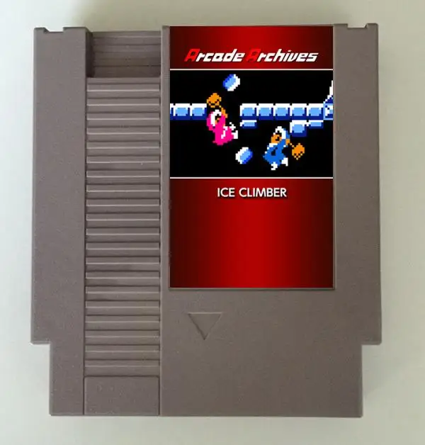 VS. Ice Climber Game Cartridge for NES/FC Console