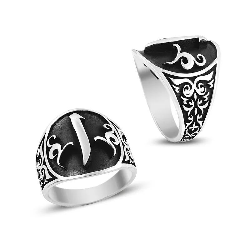 925 Silver Handmade Special Desing Khalif Ring