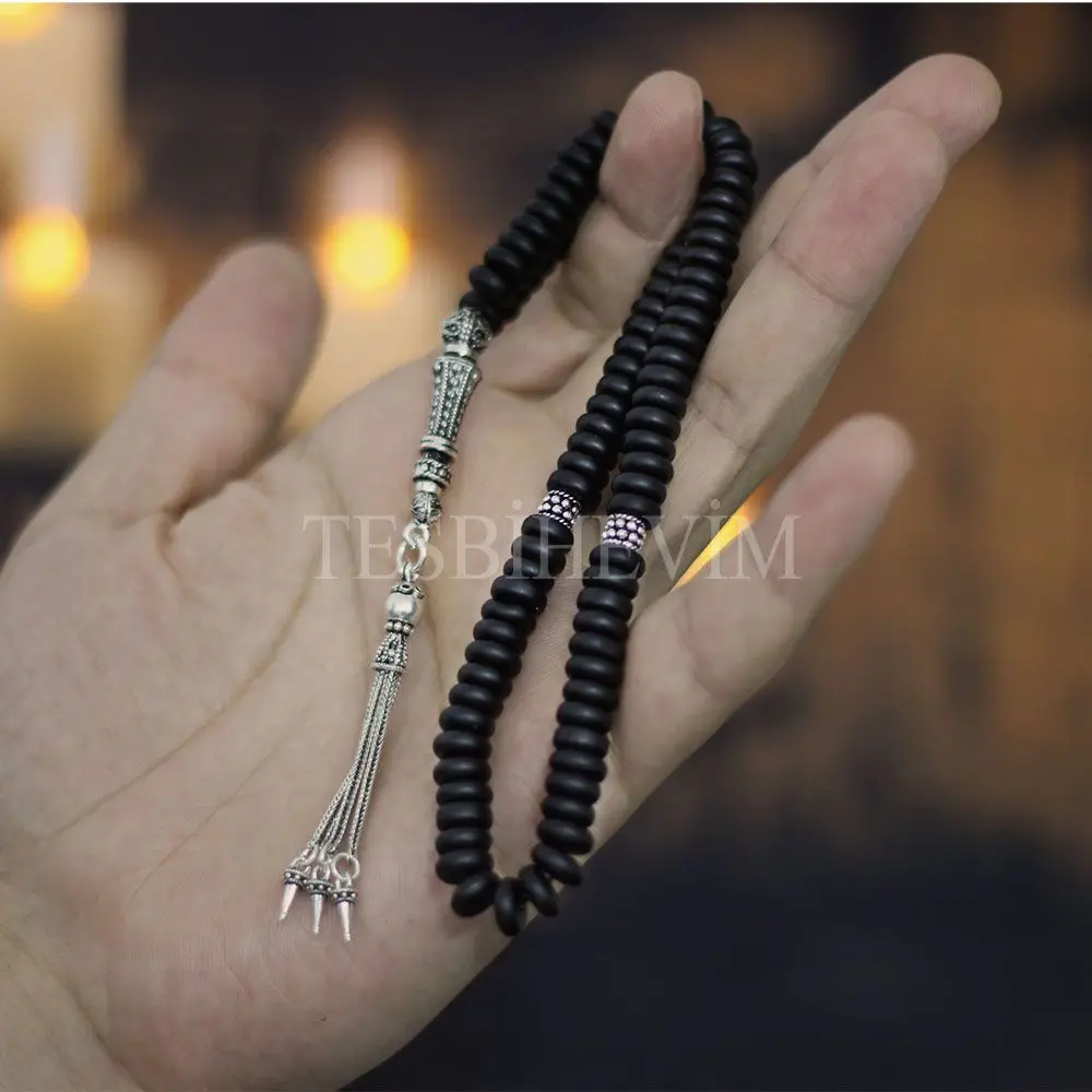 Islam Tespih Muslimische Rosenkranz Perlen 99 Gebet Rosenkranz für Männer Armband Für Männer Zubehör echt stein Handarbeit Made in türkei