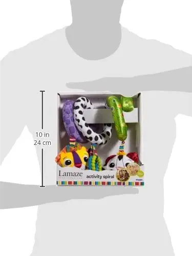 Lamaze Tomy Bed spirale giocattolo per bambini ragazzi e ragazze serpente giocattolo