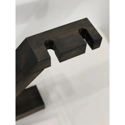 Natürliche Holz Tisch Top Wein Rack Stehen Solide Dekorative Wein Rack Nussbaum