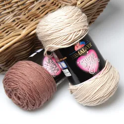 Himalaya Super Soft Yarn 200g-328m Super miękka przędza 200g-328m dzierganie ręczne szydełkowanie wełna bawełna Saver zima podstawowe zwykły czesankowy Superwash Velvet Mink Baby