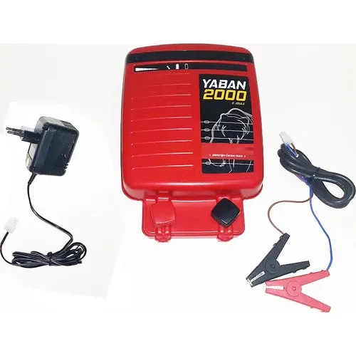 Wild 2000 Electric Shock Fence Machine 10.000 Volt Automatic 2 Joule Pig Bear Wild Animal Protection System - 220V / 12V EU