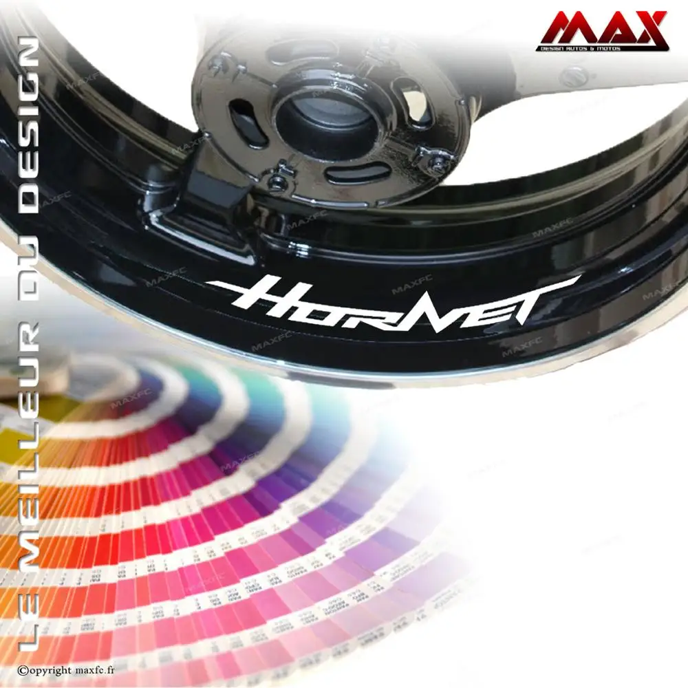 4 wall rims for HORNET CBF 650 600 CB F adhesive Stickers tape tuning interior decoration rim wheel decal