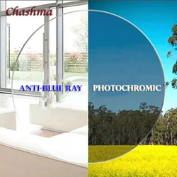 Transition Interior Progressive Wide Field Lenses Anti Blue Ray Aspheric Surface Multifocal Photochromic Prescription Blue Light