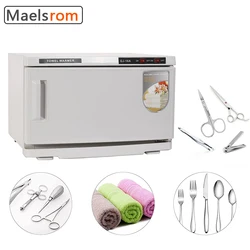 16L Towel Warmer Sterilization Cabinet With UV Disinfection for Facial Salon Nail Tools Spa Towel Hot Towel Heating Cabinet Box