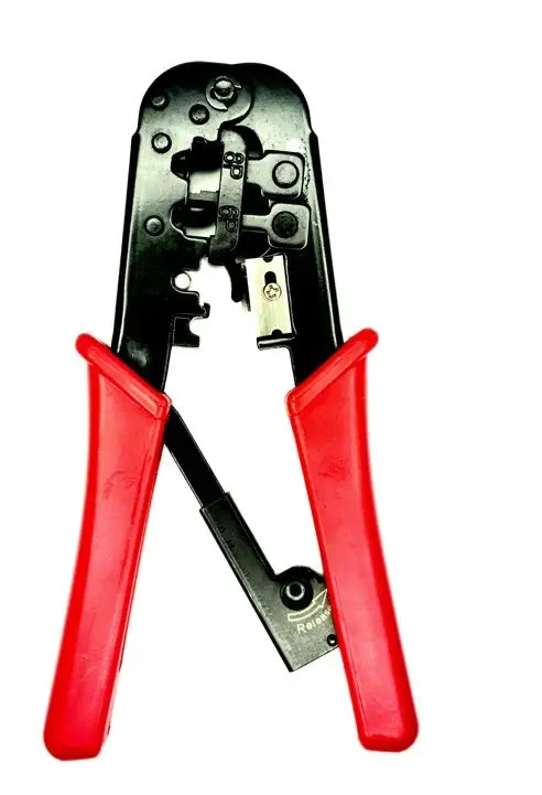 Alicate de crimpar Rj45 with ratchet 568R ORIGINAL ALTA QUALIDADE crimping tool network cable crimper