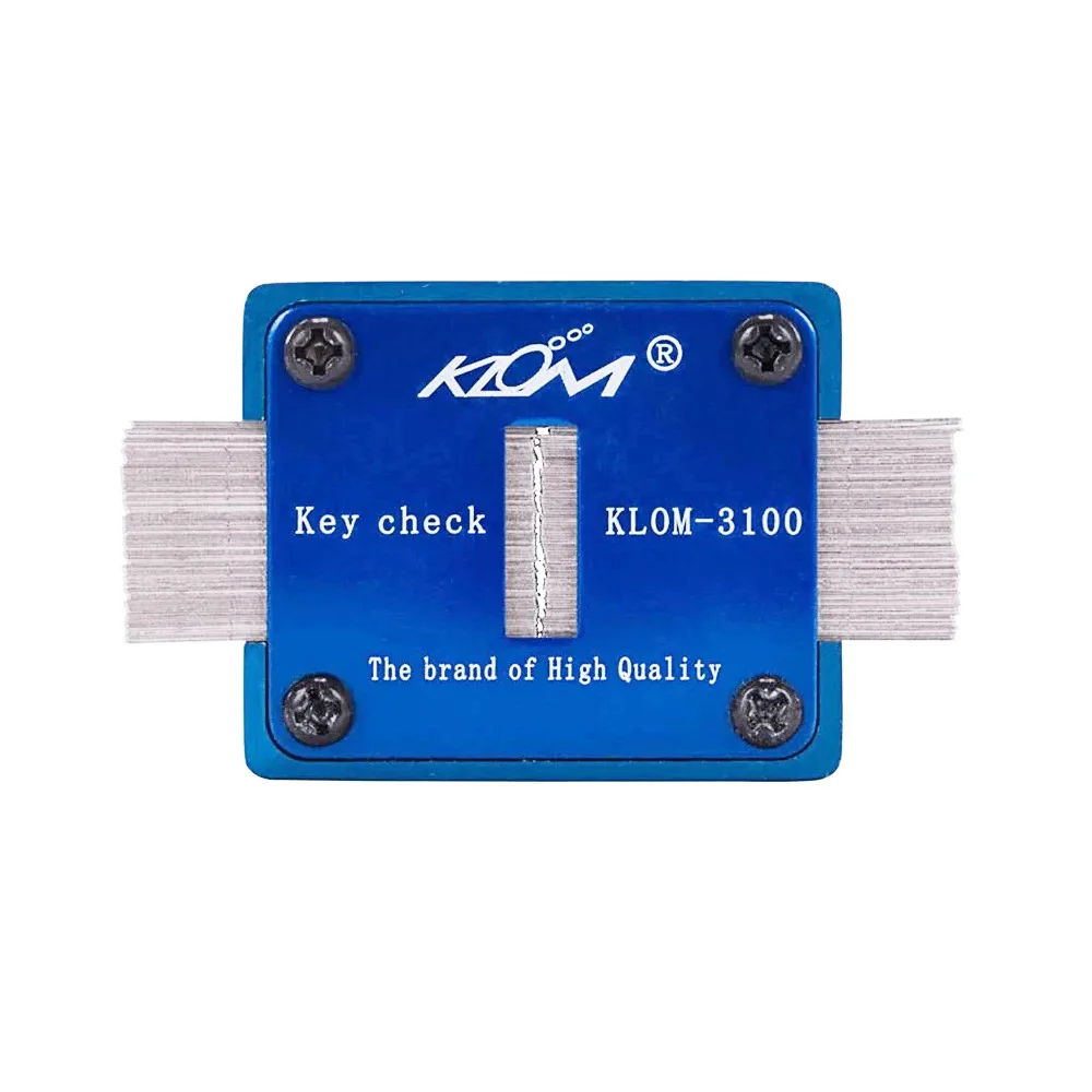 Klom Key Check Blank Key Slot Checker Locksmith Tools KLOM-3100 Auto Tool