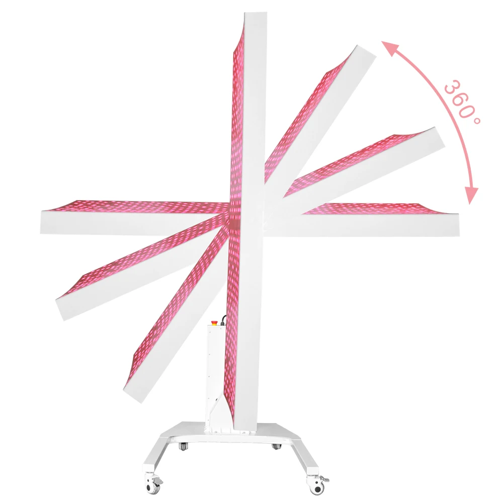 Ideatherapy new movable horizontal therapy light height adjustable stand for LED red therapy panel floor stand