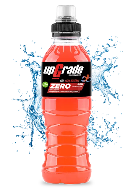 BENEDETTO UPGRADE RED ZERO BEBIDA ISOTÓNICA PARA DEPORTISTAS CON AGUA Y SALES MINERALES. CONTIENE 12 UNIDADES DE 500ml CADA UNA