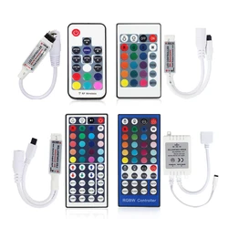 LED Strip Controller DC12V LED RGB Controler LED Lights Controller Remote Dimmer For RGB RGBW 3528 2835 5050 5730 LED Strip
