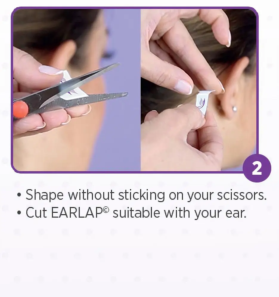 Rip or Scoop Ear Aesthetic Corrective Strong Grip Tapes Easy and Effective Use for Oily Skin (New Product)