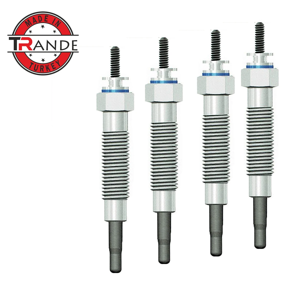 Trande Diesel Engine Heater Glow Plug 4 Pcs 11V For 11065-31N00 Made In Turkey Trande Store Guarantee