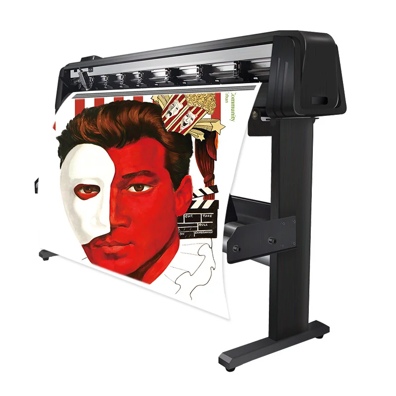 Large Format Electric Paper Cutter 4 Feet Automatic Poster Cutter Large Vinyl Cutter Machine