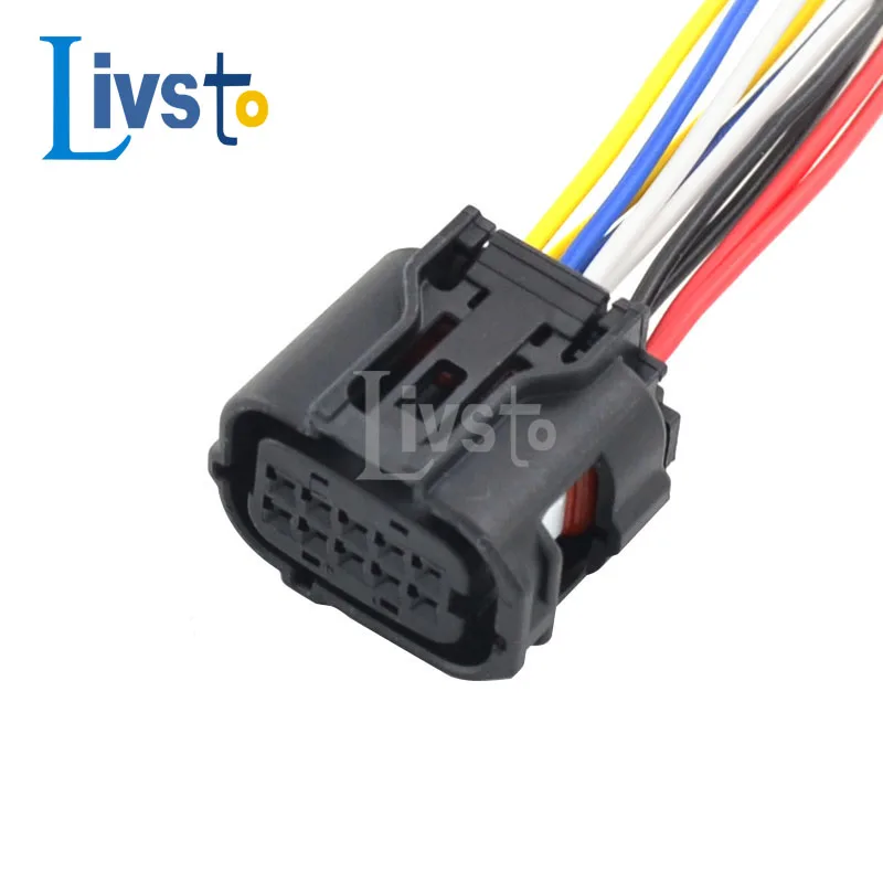 10 Pin Waterproof Plug Socket Radar Sensor Distance Auto Wire Harness Connector For Toyota 6189-1134