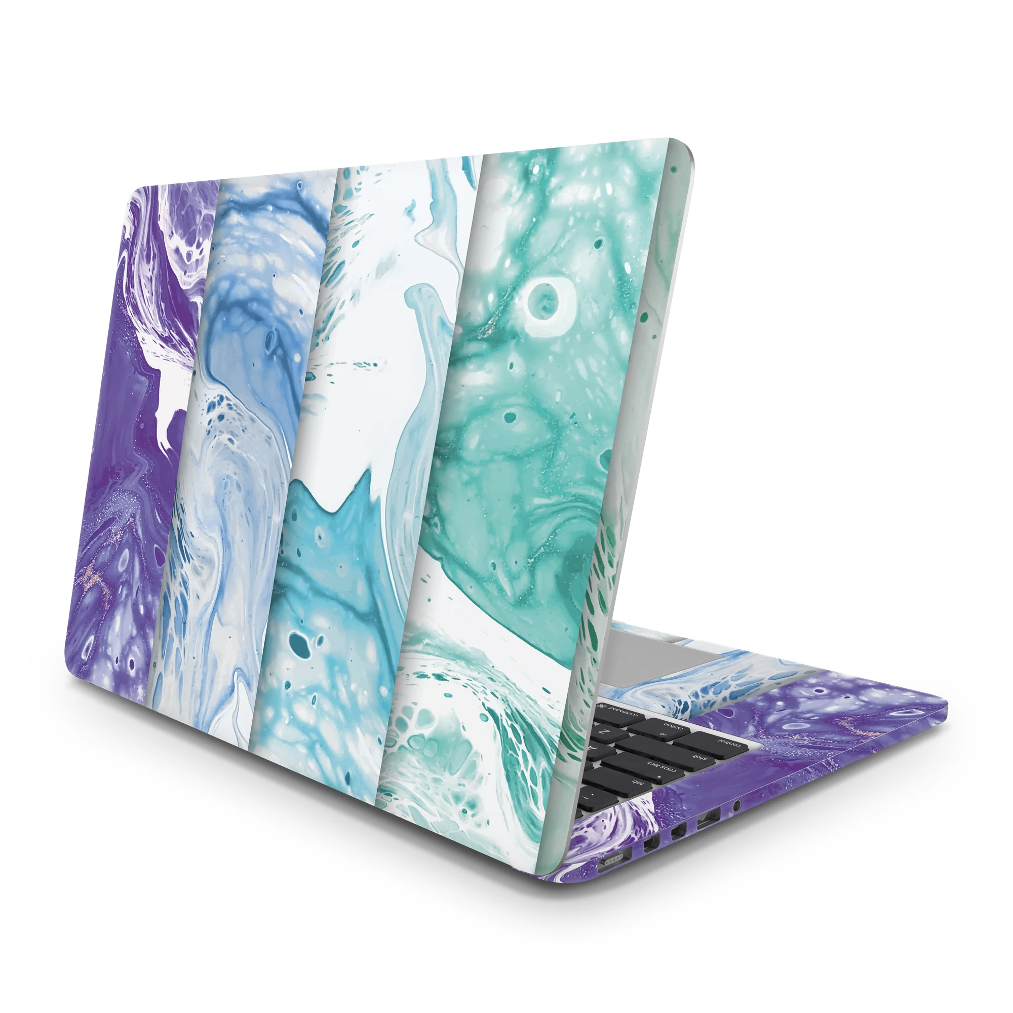 Sticker Master Colorful Marble 1 Laptop Vinyl Sticker Skin Cover For 10 12 13 14 15.4 15.6 16 17 19 