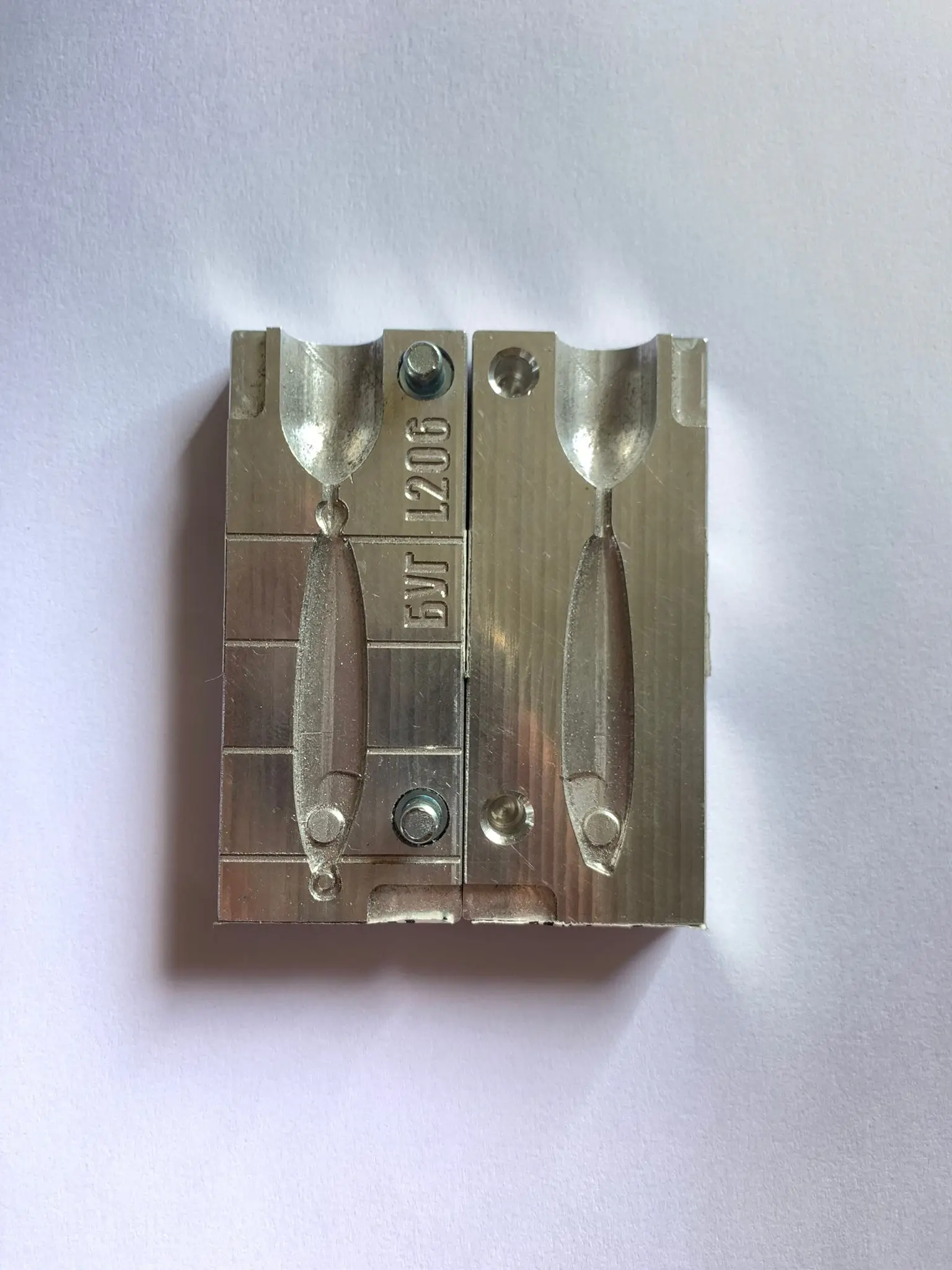 Fishing Sinker Mold Pilker After Burner Mini 7G L206 Fishing Lead Mould