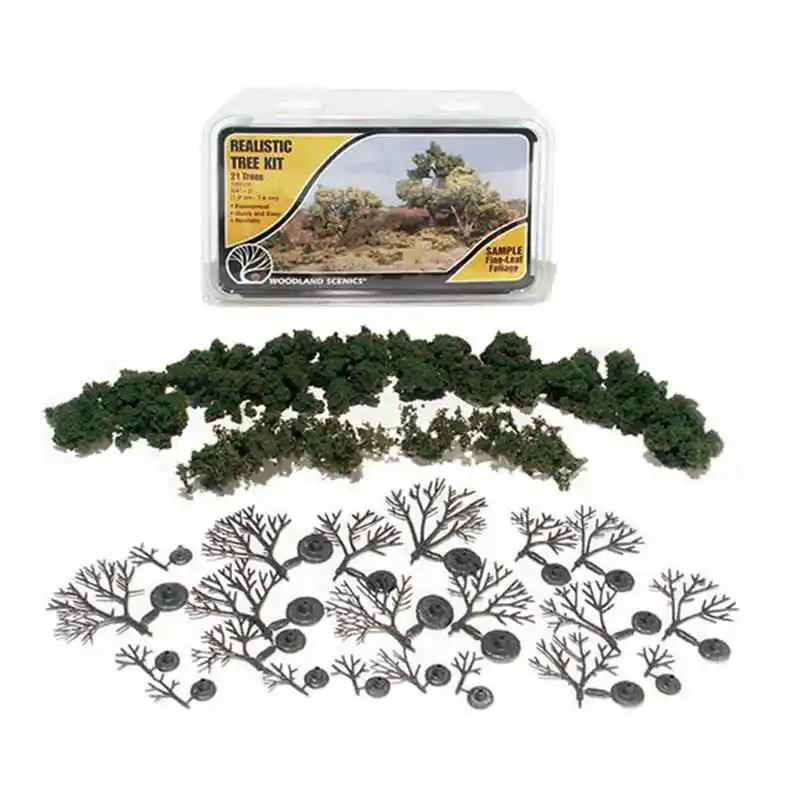 Woodland Scenics. Kit creation trees for models and Dioramas (WOODLAND SCENICS LK953). Trees Learning Kit