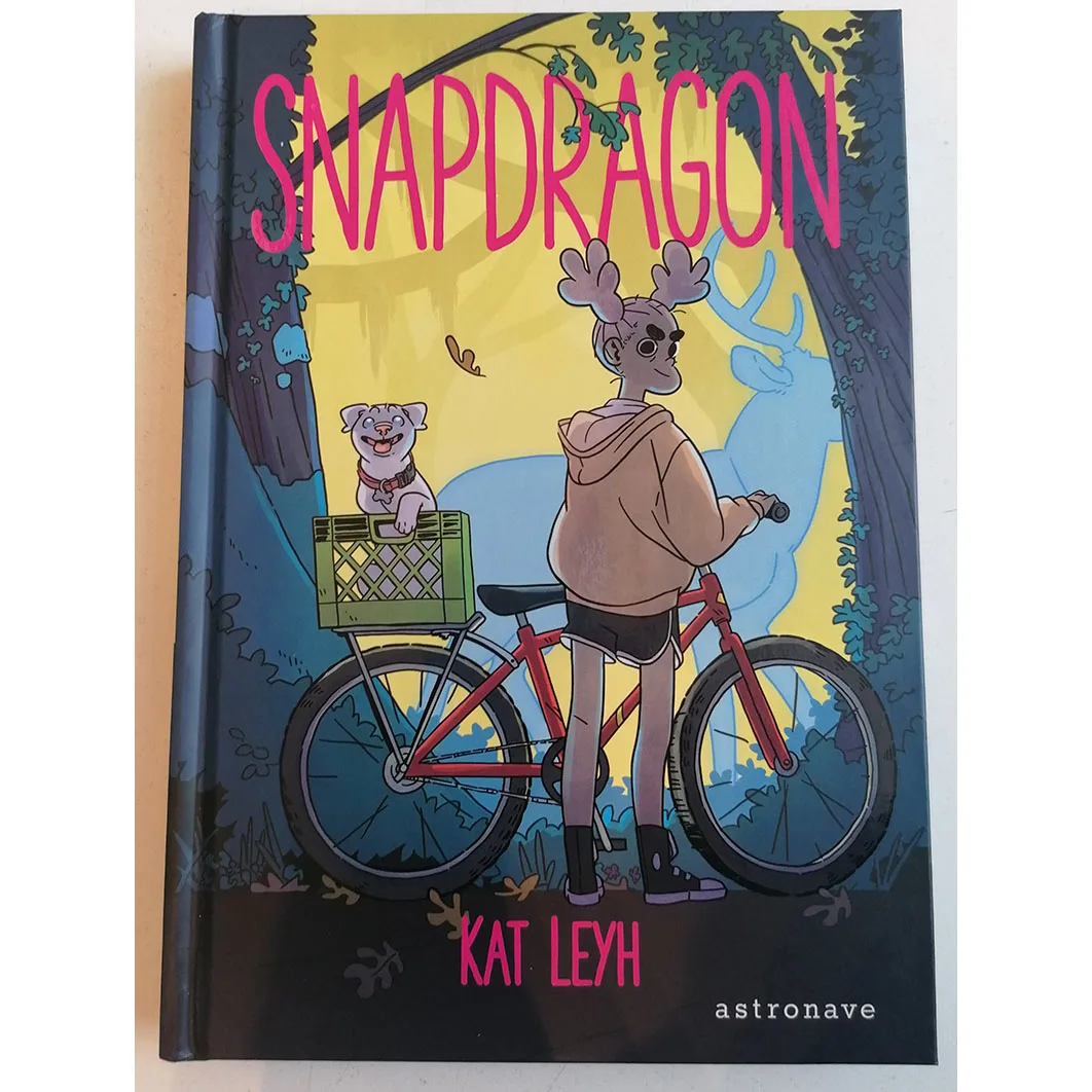 American Youth COMIC, SNAPDRAGON, ED. Astronaut, year 2021, author KAT LEYH, comic BOOK Spanish, TEBEO