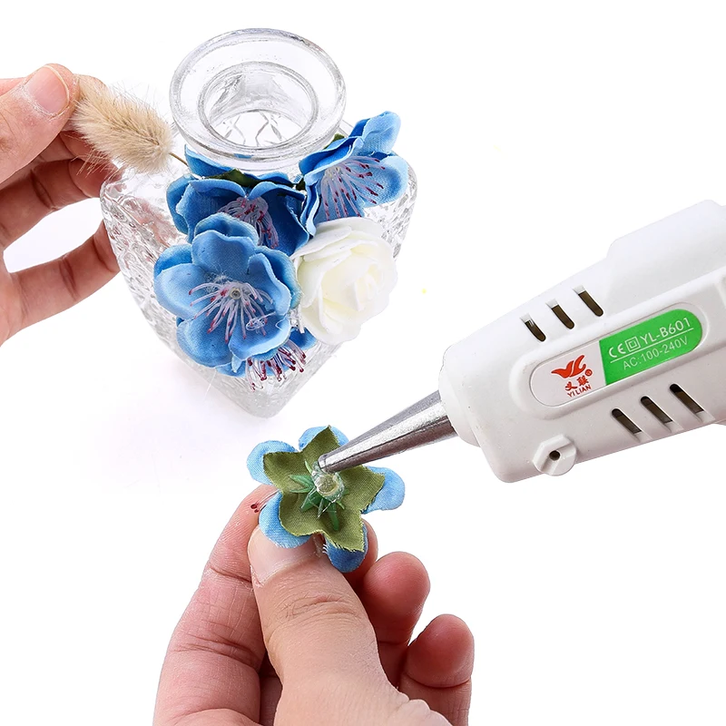 15W/25W Upgraded Version Hot Melt Glue Gun With Glue Stick Multiple Colors Can Make Handicrafts for DIY and Home Quick Repairs