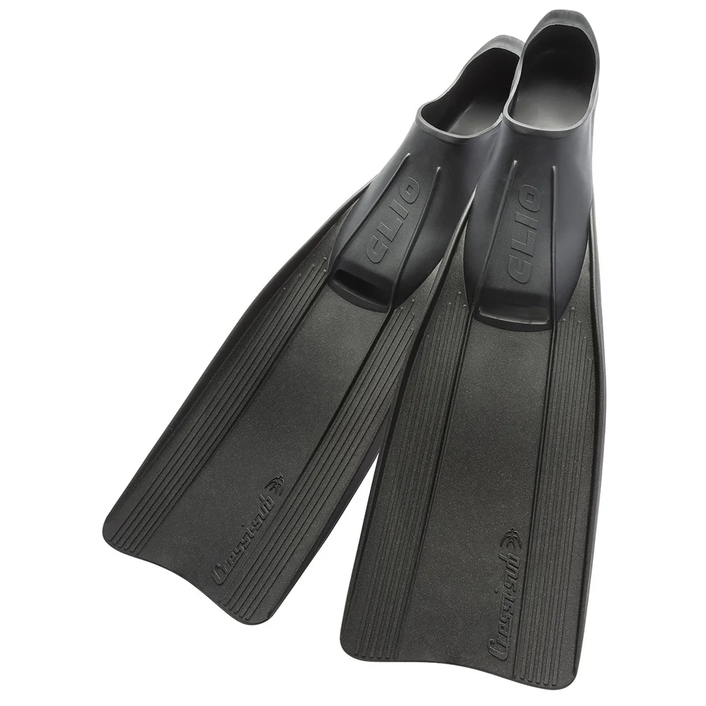 Cressi CLIO Snorkeling Fins Diving Swimming Fin Long Blade Soft Rubber Dive Flipper for Adults Kids Children Boys Girls