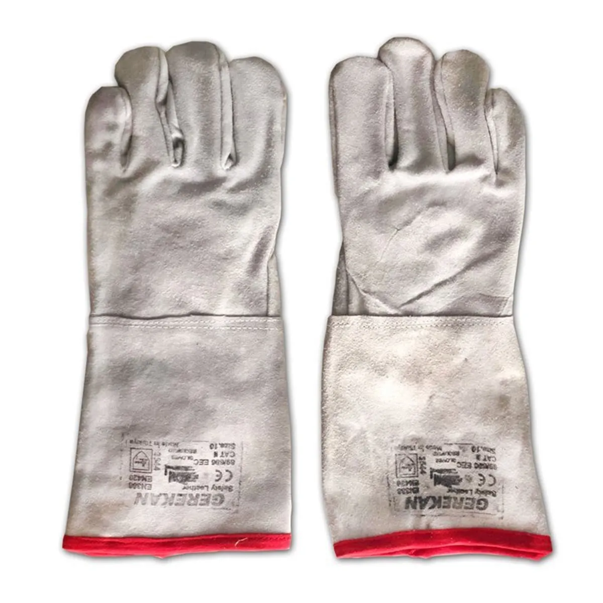 Gerekan Leather Welder Gloves 2 Pieces 35 Cm Size 10 2