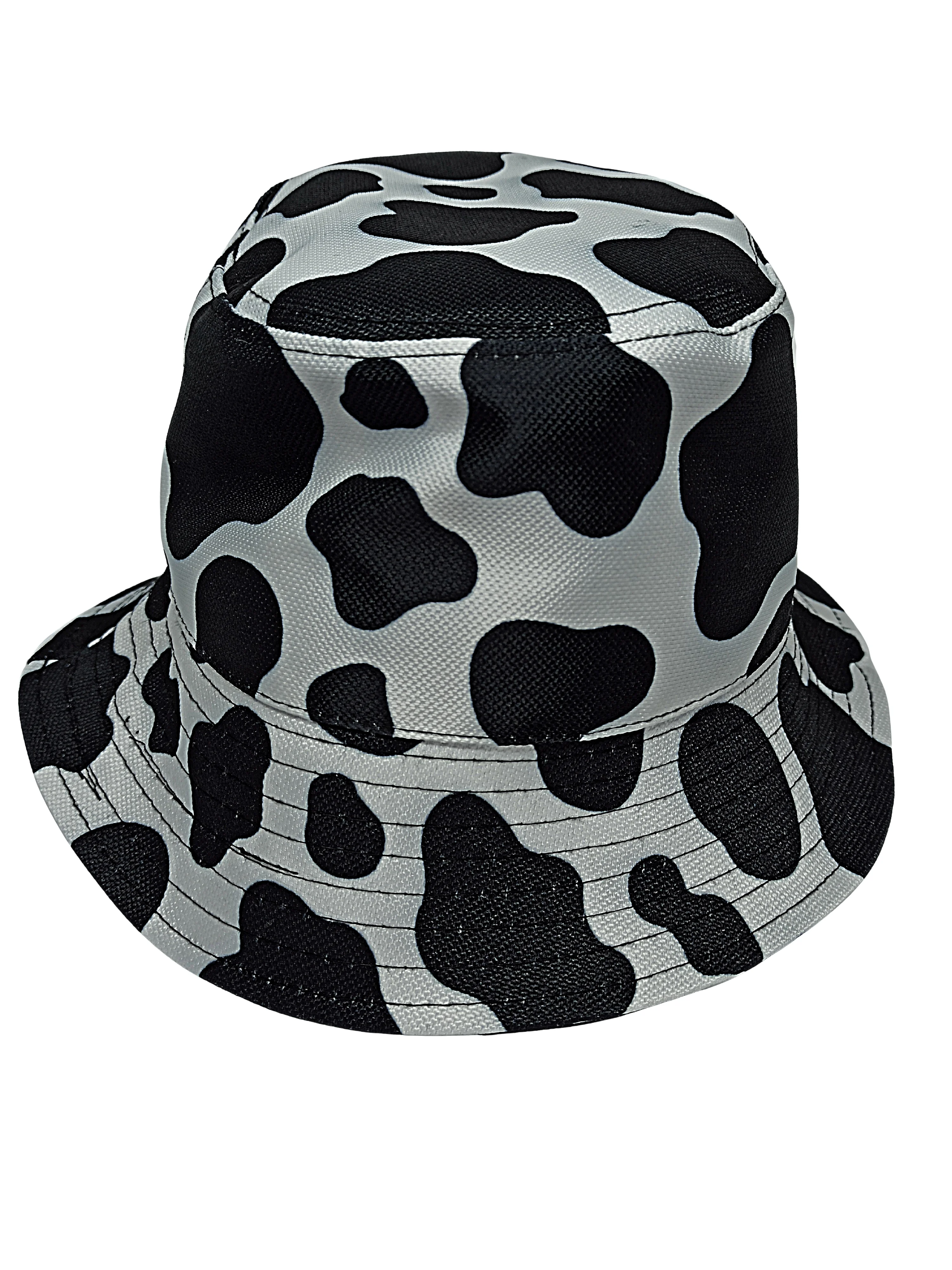 2022 Fashion Cow Pattern Fisherman Hat Women Men's Hip Hop Beanket Sun Protection Unisex Panama Bucket Hat Top Accessory Bermuda