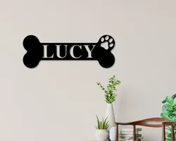 Custom dog name sign,Personalized Dog Bones,Custom Wood dog Bones,personalized wood dog bones dog house signs,Dog Lover Gift