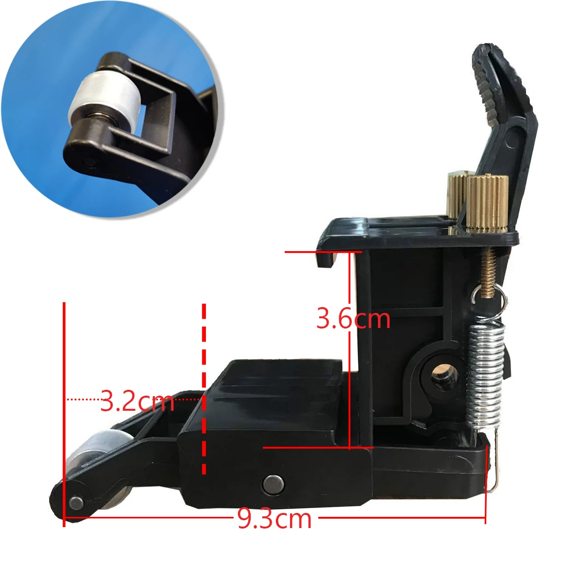 

Redsail Double Springs Pinch Roller Assembly for RS720C RS1360C RS800C Rs500C Cutting Plotter Vinyl Cutter