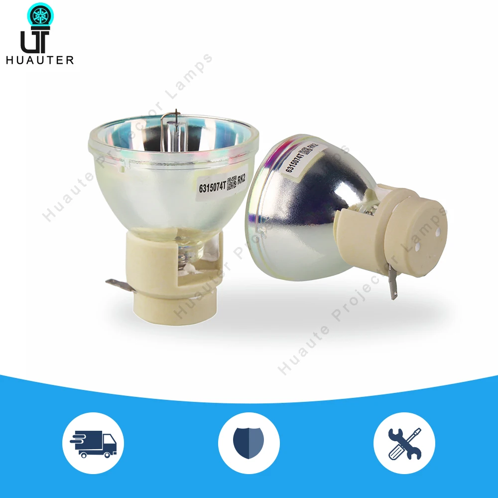 Projector Bare Bulb BL-FP190E/SP.8VH01GC01 / SP.73701GC01 with P-VIP 190/0.8 E20.8 for Optoma FU220E/BR323/BR326/DASSHG/DH1008