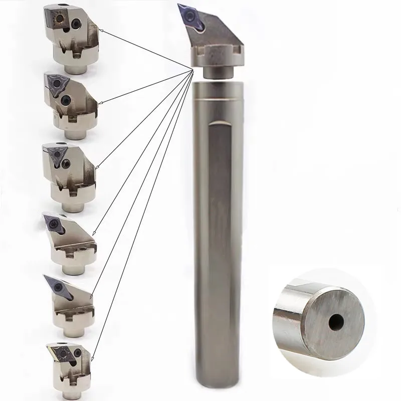 Imagem -02 - Sanai-cnc Lathe Barra de Corte 40 mm Refrigeração Interna Porta-ferramentas Cabeça Variável Anti-vibração 40 mm sem Inserção