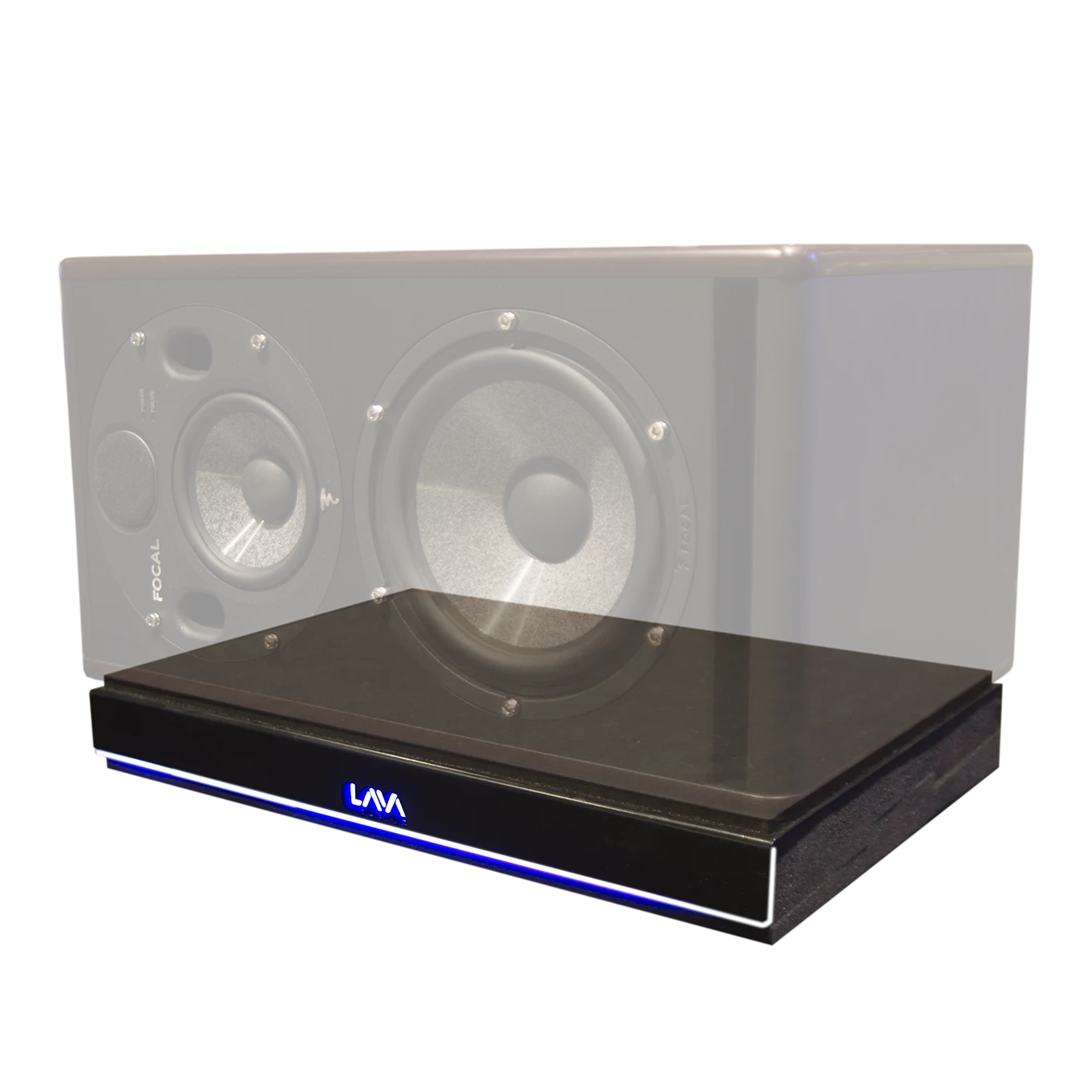 LV50 PLUS 2pc Left and Right- Speaker Recoil Stabilizer with LED 50x35m Music Studio Arrange Sound Stand