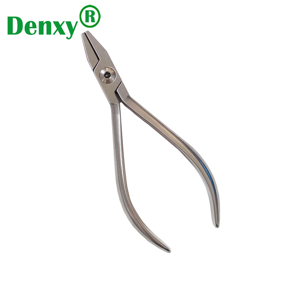 Denxy Dental Orthodontic Pliers Heavy Wire Adjusting Plier Bending to Adjust the Archwire Radian Cutting Forceps