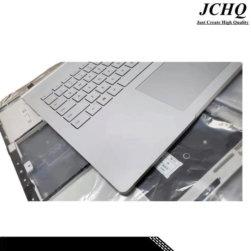 Imagem -02 - Jchq Original Topcase para o Livro de Superfície 1834 13.5 Polegadas Topcase com Teclado Dobradiça Bateria Trackpad Case Inferior