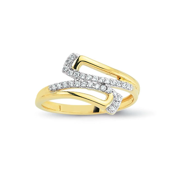 14K Solid Gold Elegant Ring for Women