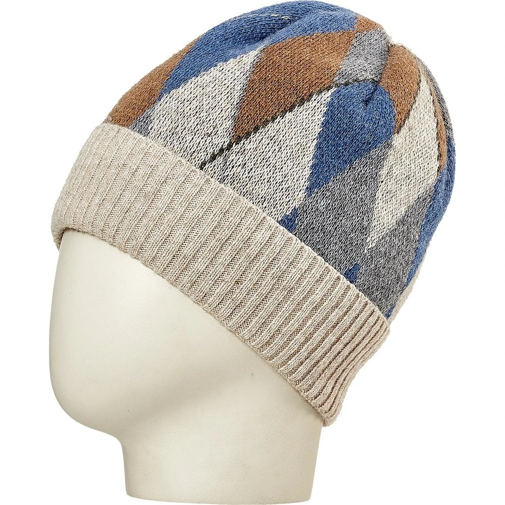 Fonem Men's Wool Diamond Beanie Fo 2021 Beige Fast Shipping From Turkey