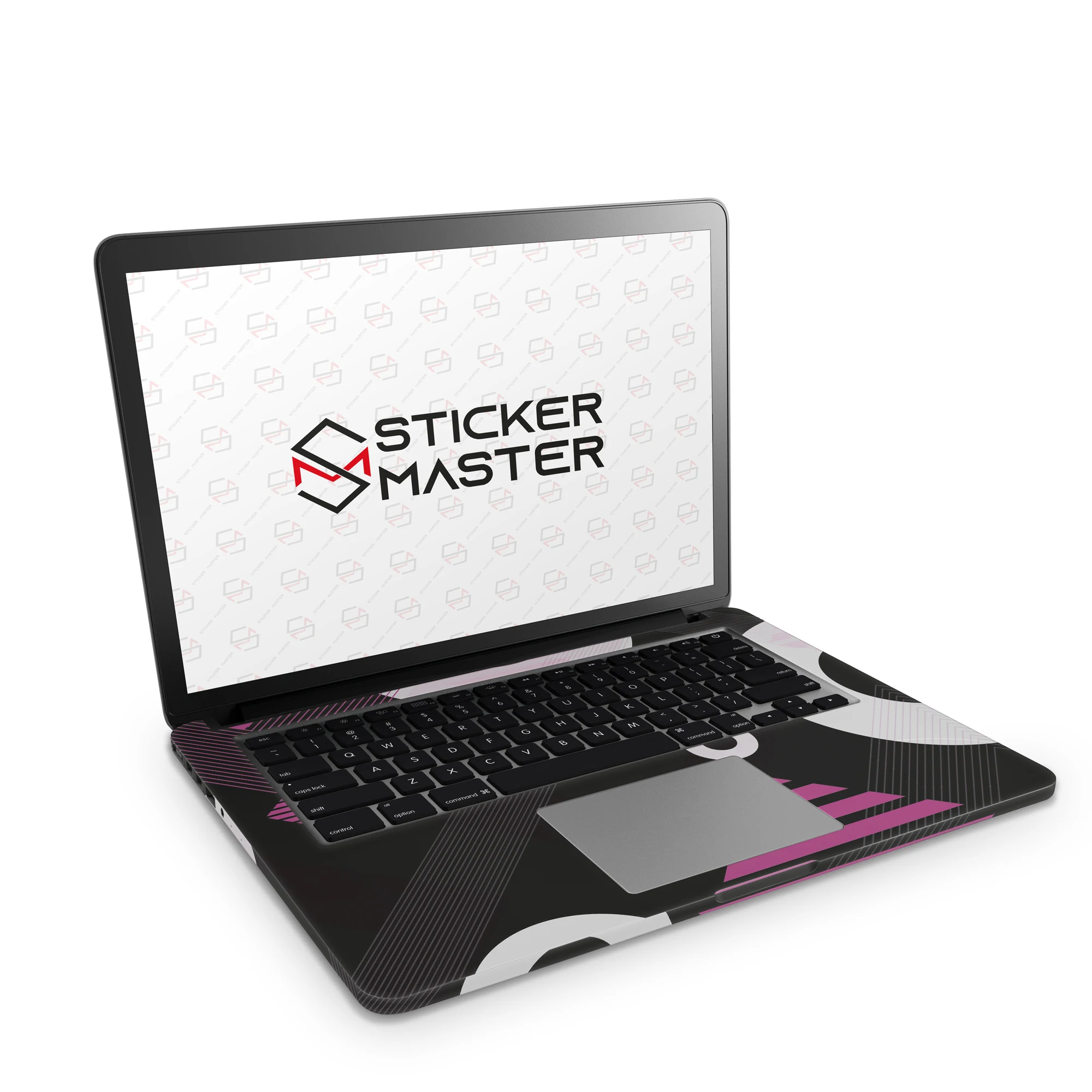 Sticker Master Purple Shape Laptop Vinyl Sticker Skin Cover For 10 12 13 14 15.4 15.6 16 17 19 