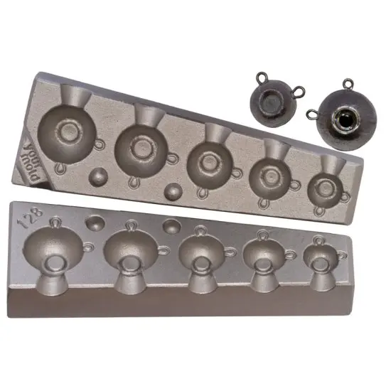 Fishing Sinker Mould Trailer Ball Gr. 8-14-20-30-40 F128