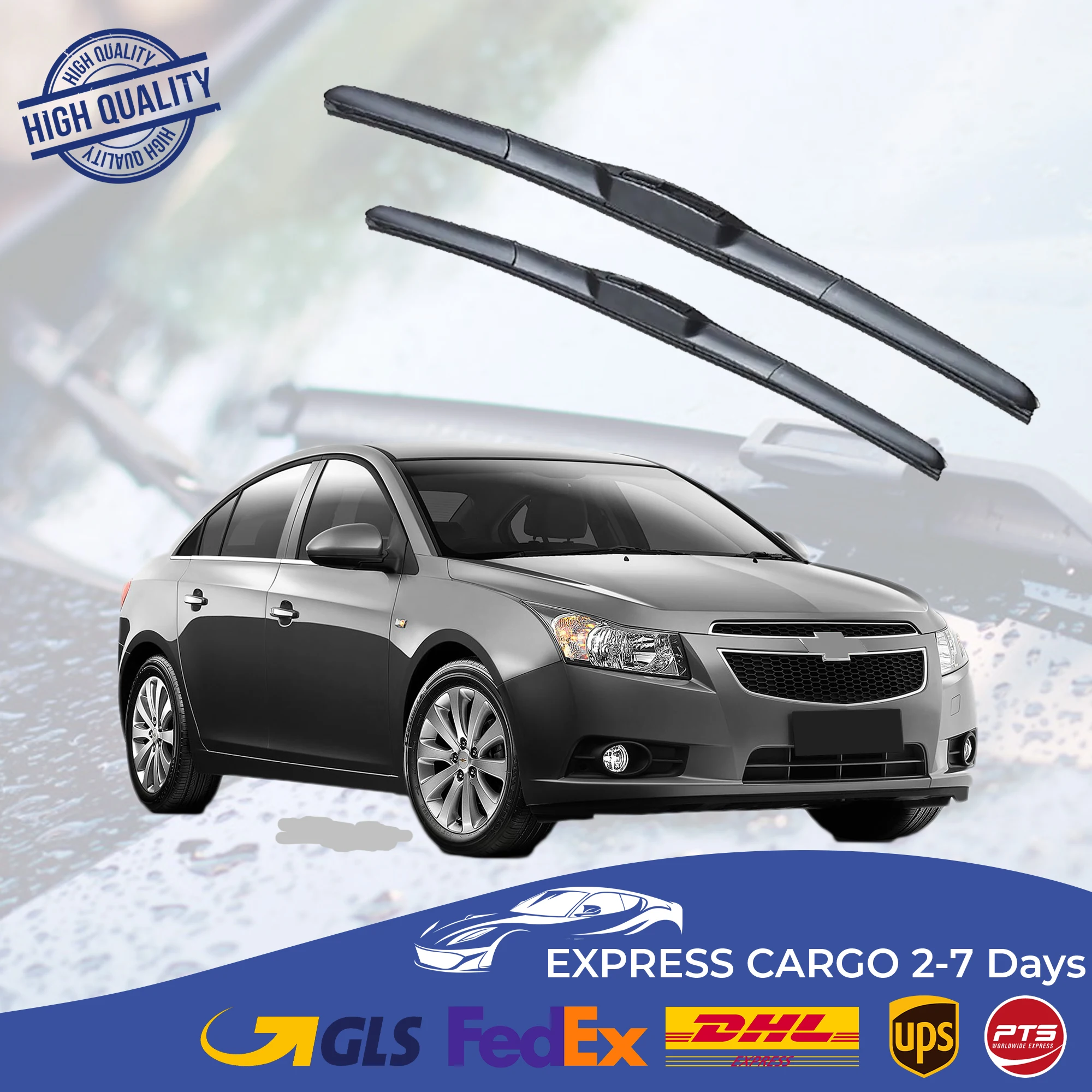 

Car Wiper Blade For Chevrolet Cruz 2009 2010 2011 2012 2013 Hybrid Auto Windscreen Windshield Wipers Blades Window Wash Front