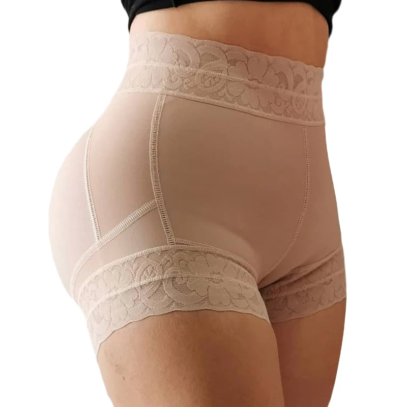 Fajas Seamless Compression BBL Hourglass Figure Shorts Women Postpartum Recovery Slimming Lace Butt Lifter Shaper Pants