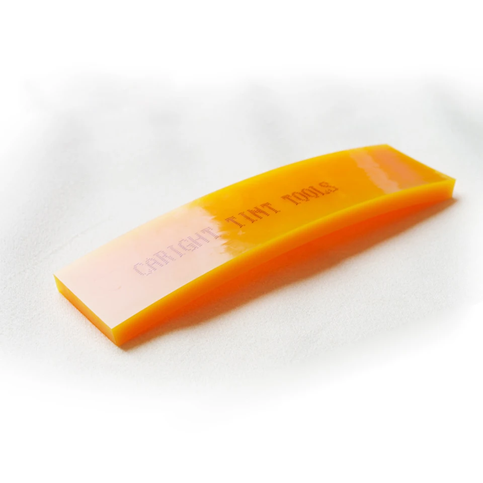 

Durable Rubber Squeegee Blade for Car Vinyl Film Window Tinting Wiper Scraper Water Ice Cleaning In Orange MO-60