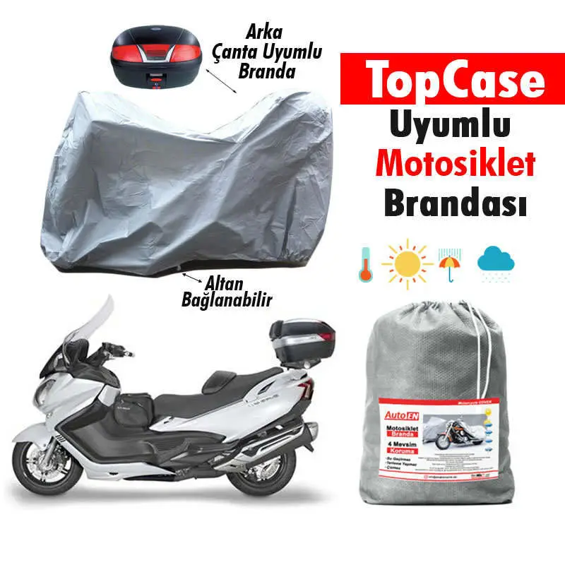 Motorcycle Canvases Back Case Compatible 1. Quality Durable UV Protected Special Fabric Manufactured