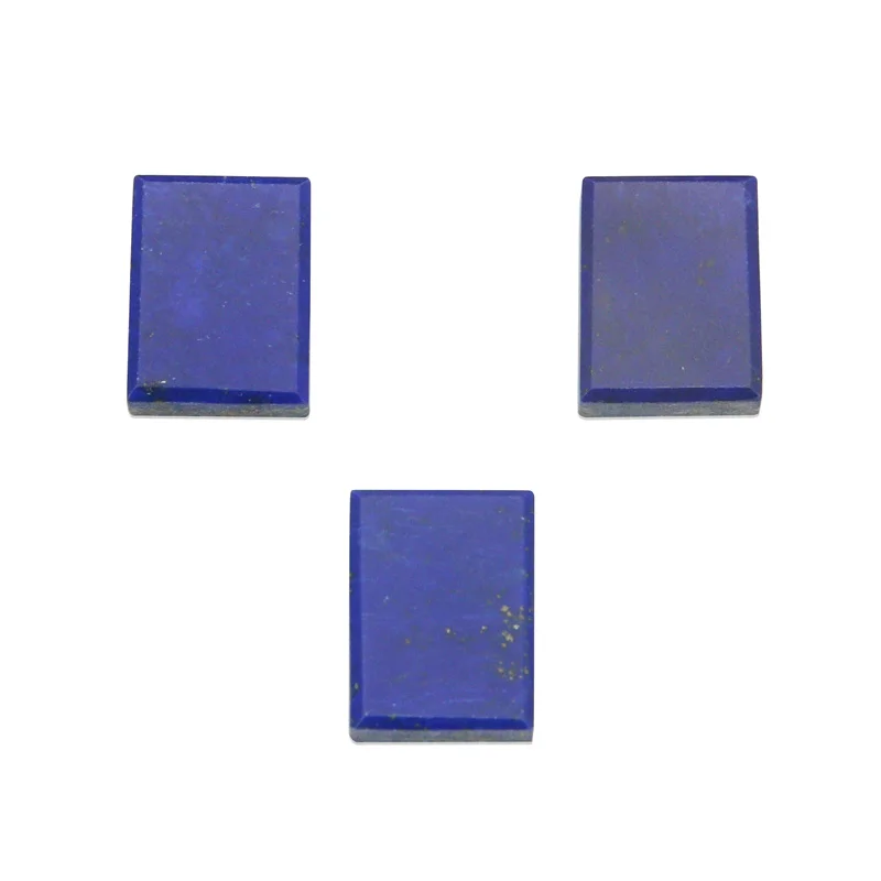 

Lapis-lazuli Rectangular Cabochon Cab Rectangle 8x10-10x14mm Natural Semiprecious Stone For Jewelry Making DIY Pendant Earrings