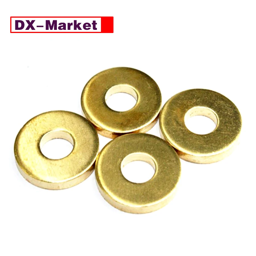 【DX-Market】260pcs Brass Washers Kit M2-M10 Fastener Manufactor,D003
