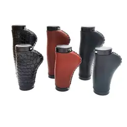 Long and short Bicycle Handlebar Grip Integrated Rubber handle MTB Cycling Hand Rest Mountain Bike Grippings BMX  parts