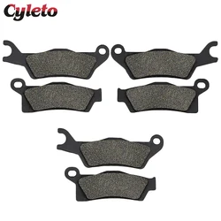 Cyleto Motorcycle Front or Rear Brake Pads Set for Can Am Outlander 450 500 Max 650 800 R 1000 4X4 EFI STD DPS XT ATV 2012-2016