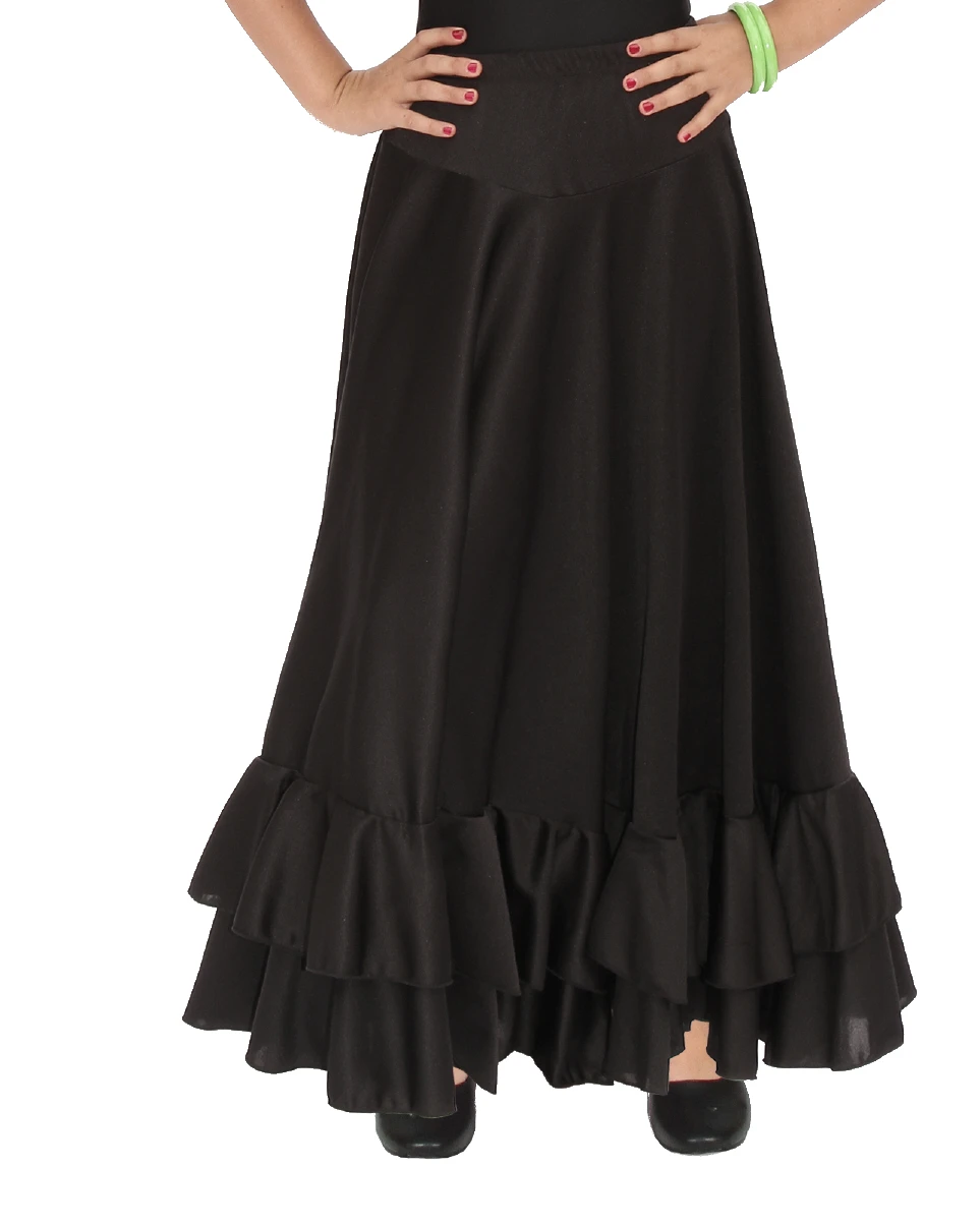 Girl flamenco dance skirt